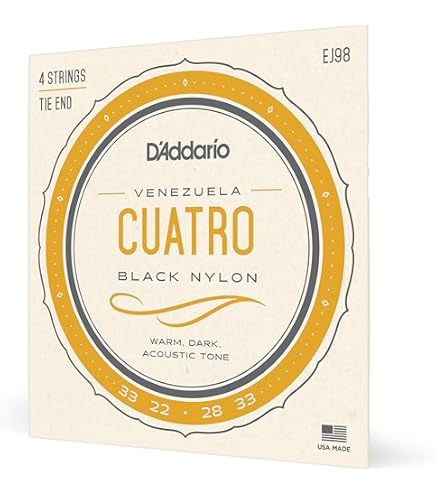 ＆GINO DEORA 4本セット Amazon.com: D'Addario J96 Cuatro-Puerto Rico Set : Musical Instruments